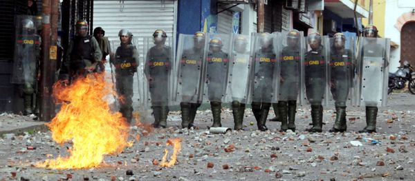 Protestas en Venezuela - Sputnik Mundo