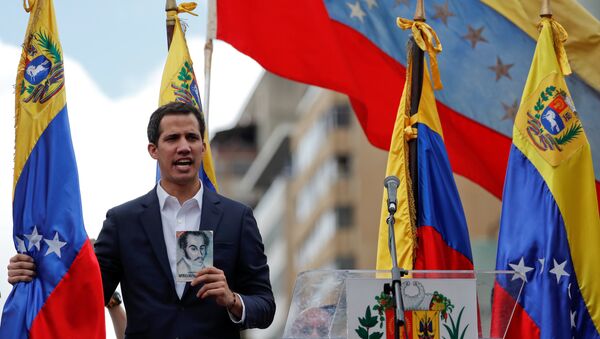 Juan Guaidó, presidente de la Asamblea Nacional de Venezuela - Sputnik Mundo