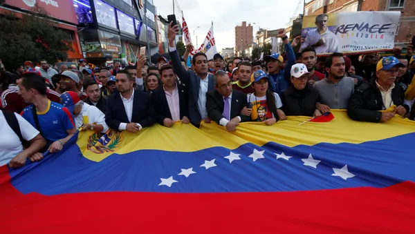 Las protestas en Venezuela - Sputnik Mundo