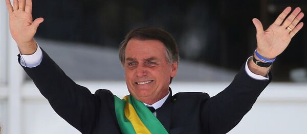 Jair Bolsonaro, presidente de Brasil - Sputnik Mundo