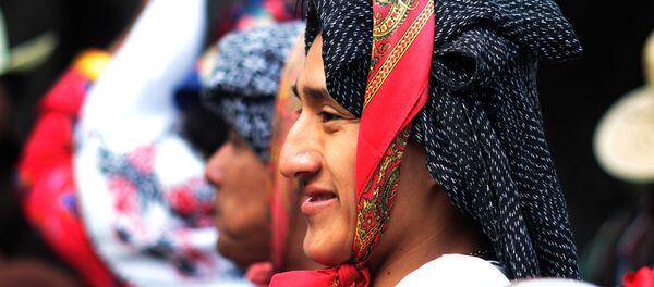Los representantes de las comunidades indígenas en Ciudad de México - Sputnik Mundo