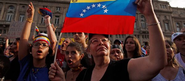 Protestas en Venezuela - Sputnik Mundo