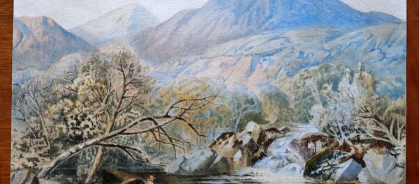 Cuadro atribuido a Adolf Hitler - Sputnik Mundo