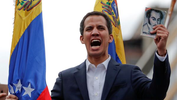 Juan Guaidó, presidente de la Asamblea Nacional de Venezuela - Sputnik Mundo