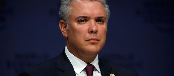 Iván Duque, presidente de Colombia Iván Duque, presidente de Colombia - Sputnik Mundo