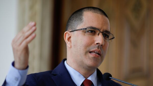 El canciller de Venezuela, Jorge Arreaza - Sputnik Mundo