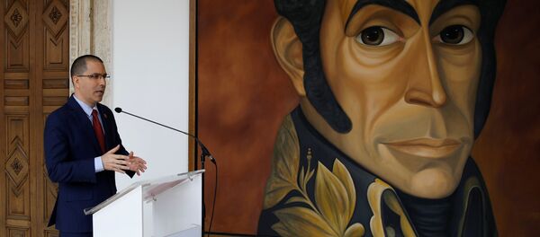 El canciller de Venezuela, Jorge Arreaza - Sputnik Mundo