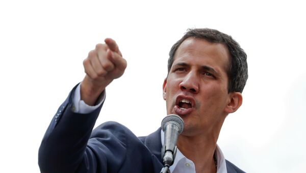 Juan Guaidó, presidente de la Asamblea Nacional de Venezuela - Sputnik Mundo