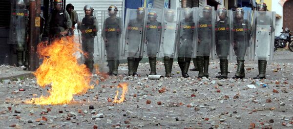 Protestas de la oposición en Venezuela - Sputnik Mundo