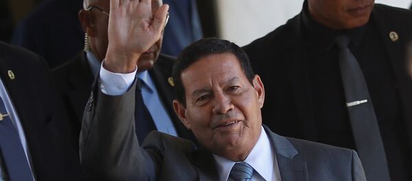 Antonio Hamilton Mourao, vicepresidente de Brasil Antonio Hamilton Mourao, vicepresidente de Brasil - Sputnik Mundo