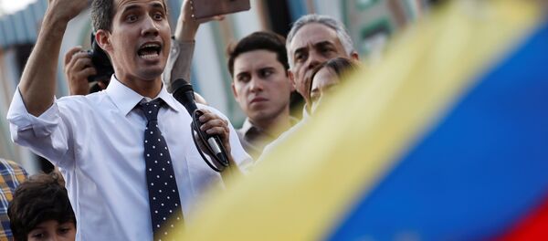 Juan Guaidó, presidente de la Asamblea Nacional de Venezuela - Sputnik Mundo