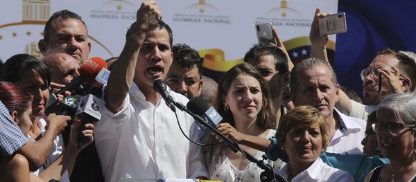 Juan Guaidó, presidente de la Asamblea Nacional de Venezuela - Sputnik Mundo