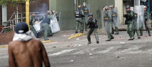 Protestas en Venezuela - Sputnik Mundo