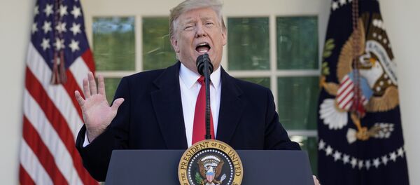 Donald Trump, presidente de EEUU - Sputnik Mundo