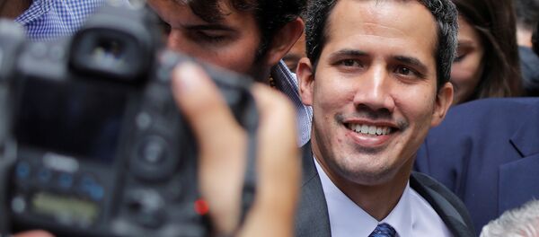 Juan Guaidó, presidente de la Asamblea Nacional de Venezuela - Sputnik Mundo