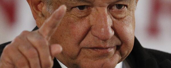 Andrés Manuel López Obrador, presidente de México - Sputnik Mundo