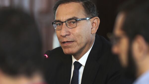 Martín Vizcarra, el presidente de Perú - Sputnik Mundo