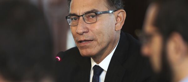 Martín Vizcarra, el presidente de Perú  - Sputnik Mundo