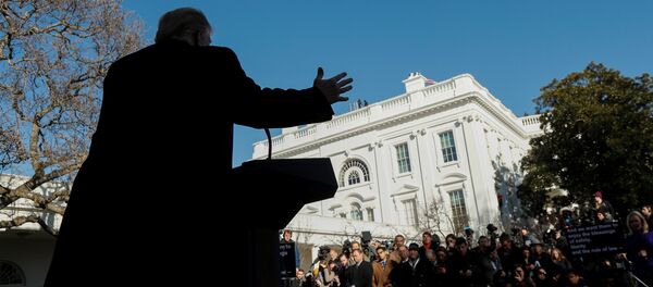 Donald Trump, presidente de EEUU - Sputnik Mundo