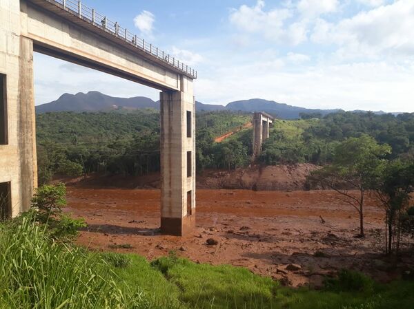 Esta foto fue tomada por un corresponsal de Sputnik que se encuentra en el lugar del accidente. - Sputnik Mundo