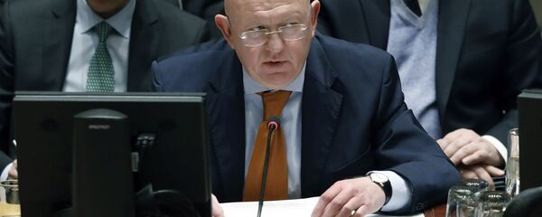 Vasili Nebenzia, embajador ruso ante la ONU - Sputnik Mundo