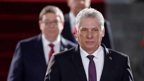 Miguel Díaz-Canel, presidente de Cuba - Sputnik Mundo