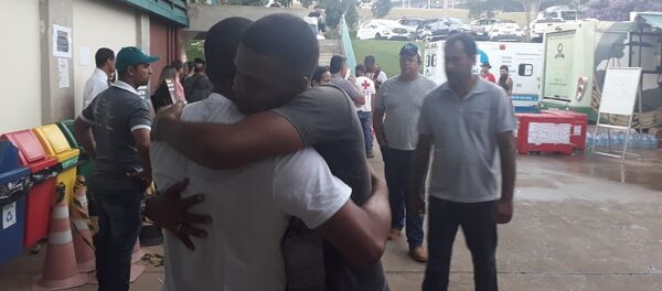 Familiares de las víctimas en Brumadinho - Sputnik Mundo