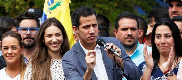 Juan Guaidó, presidente de la Asamblea Nacional de Venezuela - Sputnik Mundo