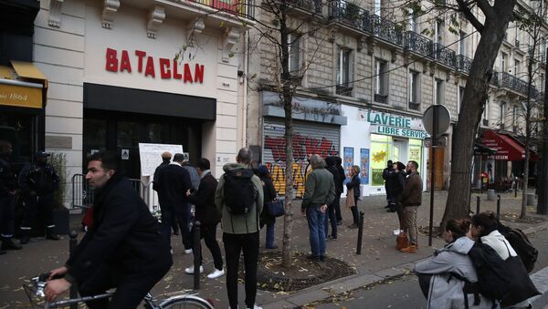 Sala de conciertos Bataclan, noviembre de 2018 - Sputnik Mundo