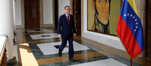 Jorge Arreaza, canciller de Venezuela - Sputnik Mundo