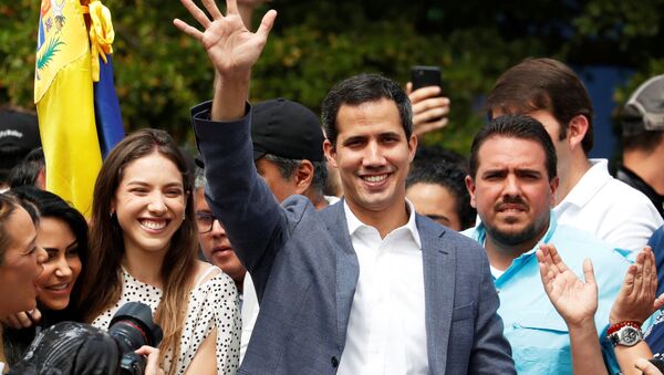 Juan Guaidó, presidente de la Asamblea Nacional de Venezuela - Sputnik Mundo