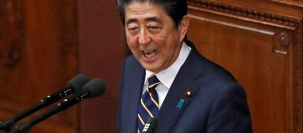 Shinzo Abe, primer ministro de Japón - Sputnik Mundo