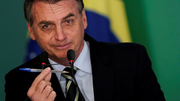 Jair Bolsonaro, presidente de Brasil - Sputnik Mundo