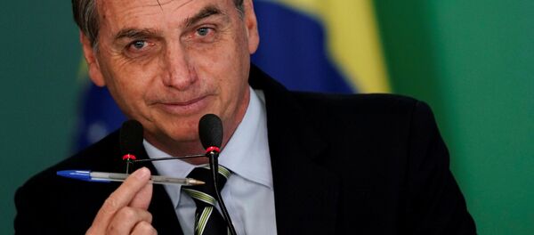 Jair Bolsonaro, presidente de Brasil - Sputnik Mundo