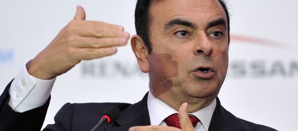 Carlos Ghosn, el expresidente de Nissan Motor - Sputnik Mundo