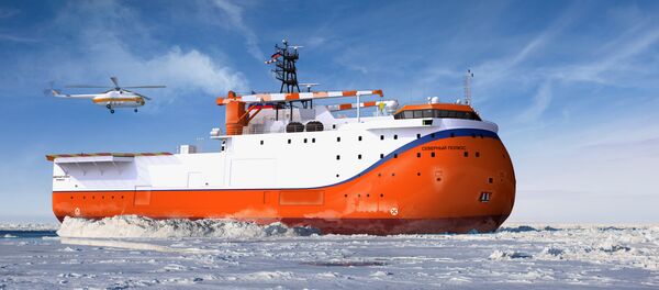 Las nave rusa Severni Polius - Sputnik Mundo
