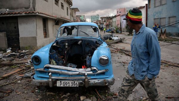 Consecuencias del tornado en La Habana, Cuba - Sputnik Mundo