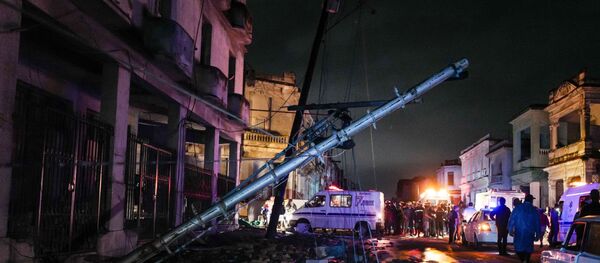 Consecuencias del tornado en La Habana, Cuba Consecuencias del tornado en La Habana, Cuba - Sputnik Mundo