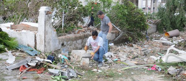 Las consecuencias del tornado en La Habana, Cuba Las consecuencias del tornado en La Habana, Cuba - Sputnik Mundo