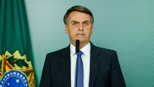 Jair Bolsonaro, presidente de Brasil - Sputnik Mundo