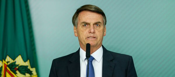 Jair Bolsonaro, presidente de Brasil - Sputnik Mundo