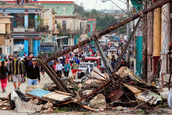 Apocalipsis en La Habana: así dejó el tornado la capital cubana - Sputnik Mundo