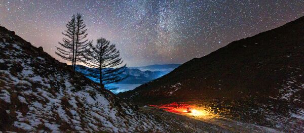 La magia del lago Baikal congelado - Sputnik Mundo