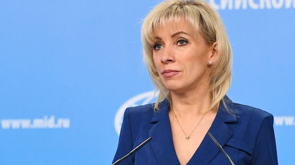 María Zajárova, portavoz del Ministerio de Asuntos Exteriores de Rusia - Sputnik Mundo