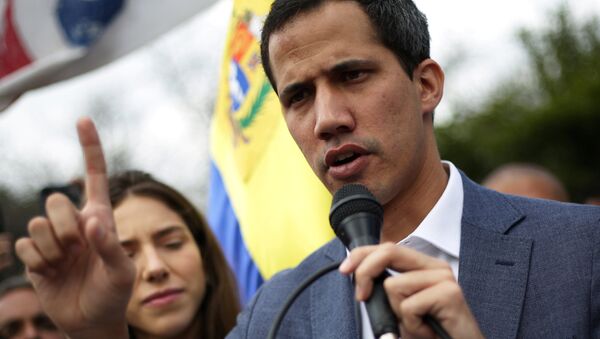 Juan Guaidó, presidente de la Asamblea Nacional de Venezuela - Sputnik Mundo