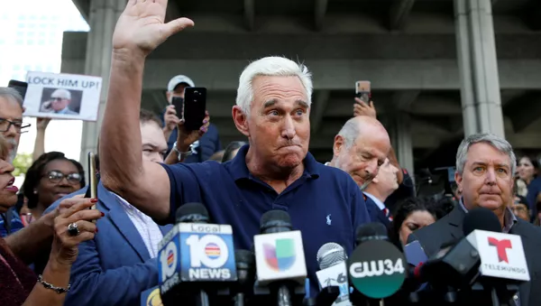 Roger Stone, exconsejero de campaña de Trump