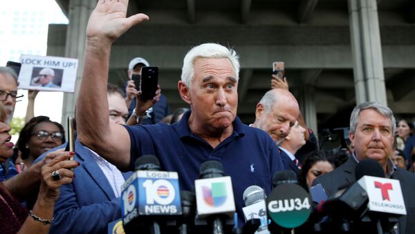 Roger Stone, exconsejero de campaña de Trump - Sputnik Mundo