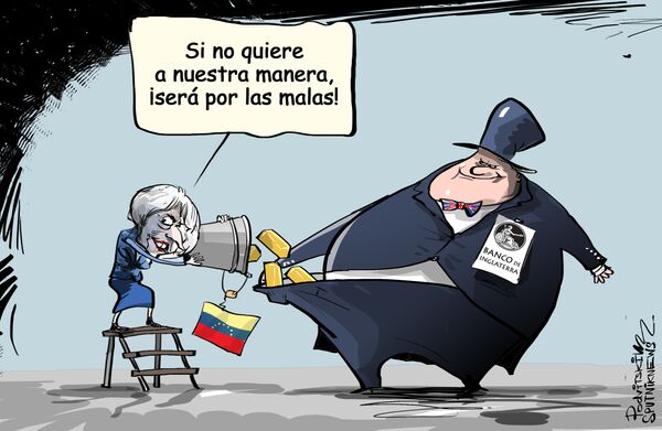Política a lo británico: 'si no quieres a mi manera, me quedo con tu oro' - Sputnik Mundo