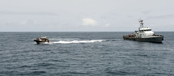 Barcos en el golfo de Guinea (imagen referencial) - Sputnik Mundo