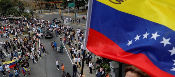 Las protestas de oposición en Venezuela - Sputnik Mundo